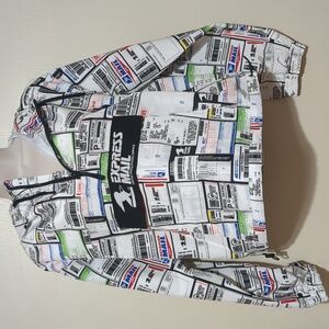 Forever 21 USPS Label EXPRESS MAIL Hooded  1/4 zipp Women's S